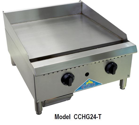 CCHG-T Thermostat Control Griddle