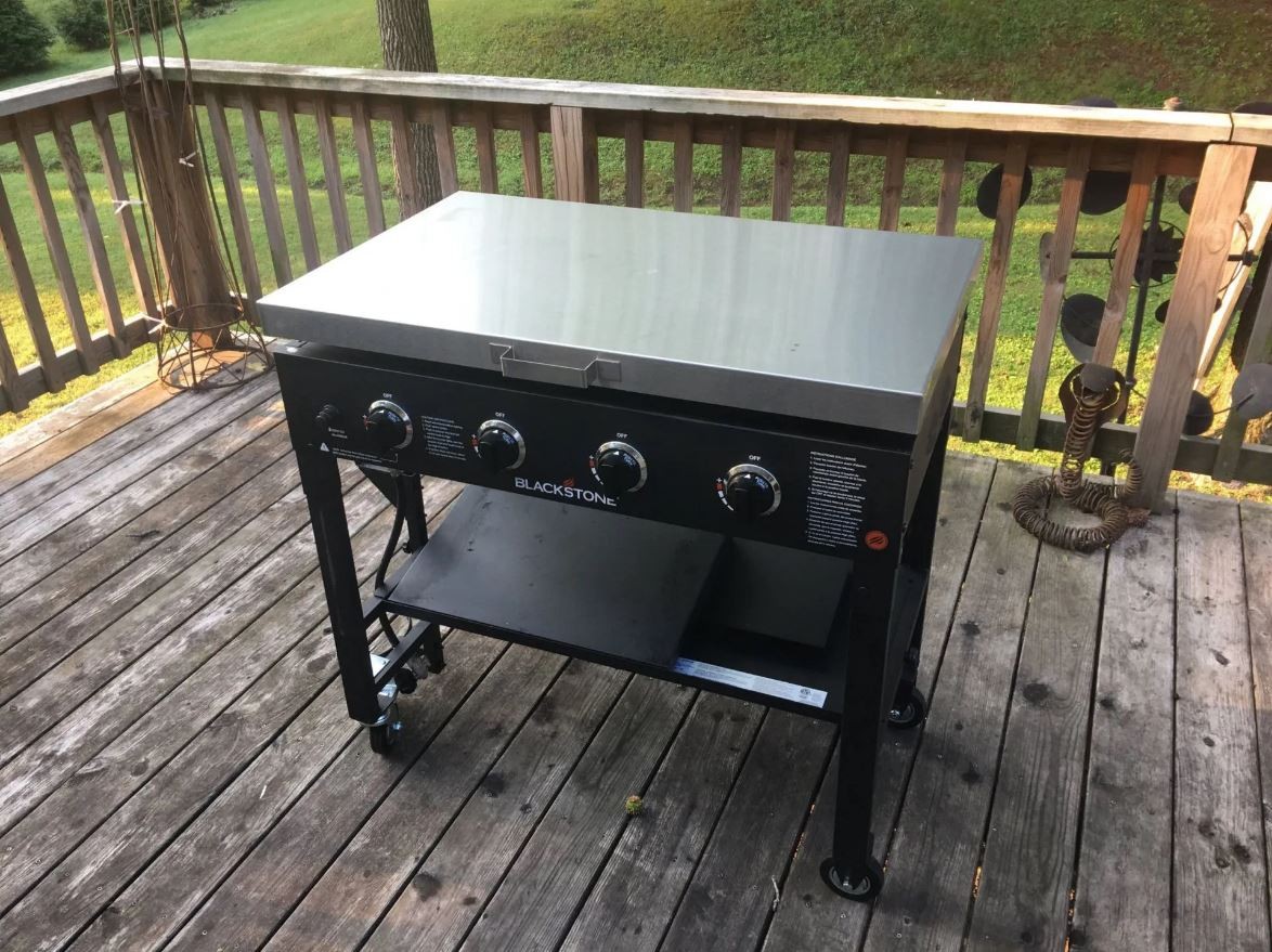  36" BLACKSTONE GRIDDLE COVER (REAR DRAIN)